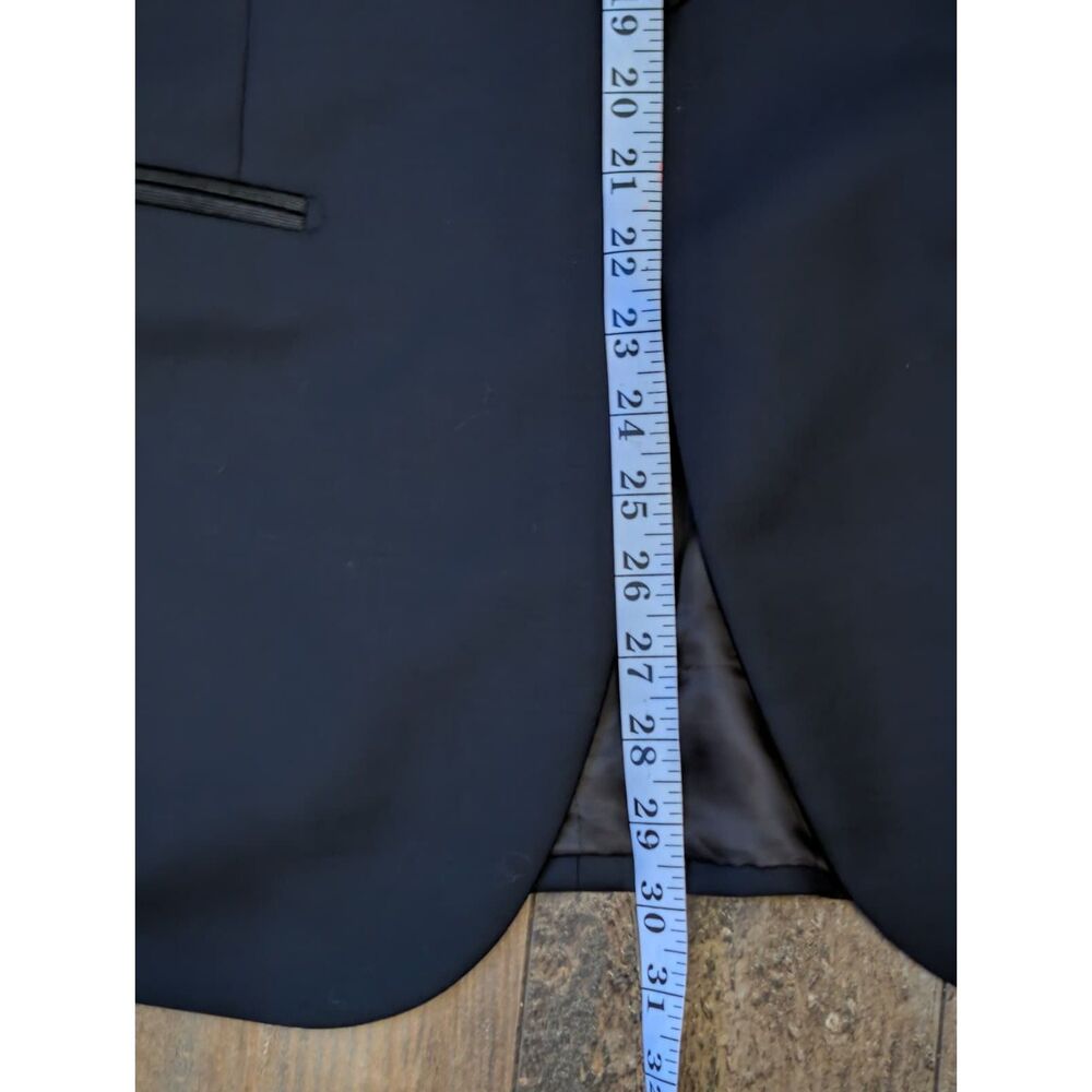 Suitsupply Lazio Tuxedo Jacket Navy Blue Wool Vitale Barberis Canonico Size 40R - Picture 8 of 8